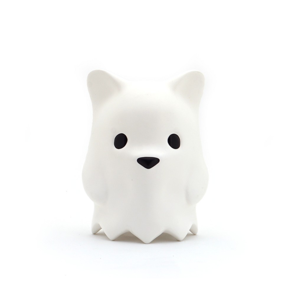 XL GHOST BEAR (Matte White) by Luke Chueh x Munkey King