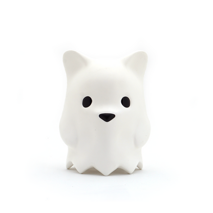 XL GHOST BEAR (Matte White) by Luke Chueh x Munkey King