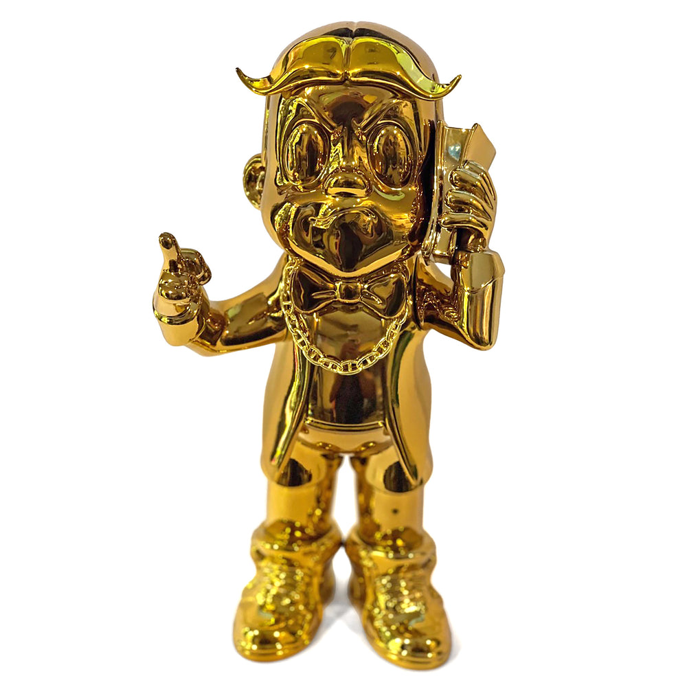 Illuminati By Nature: PREORDER "Rich Boy (Gold Chrome) Money's Calling" by Sanchez Designs