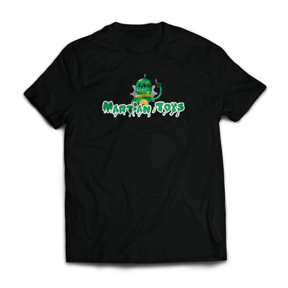 Green Alien Martian toys T-shirt by MrBiscuit