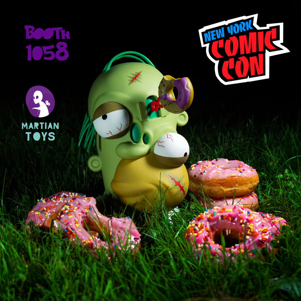 Donut Brain ZOMBIE by Bakea x Martian Toys