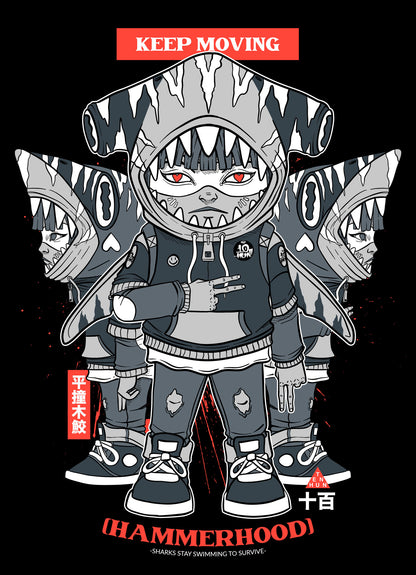 HammerHood T-SHIRT by Ten Hundred x Martian Toys