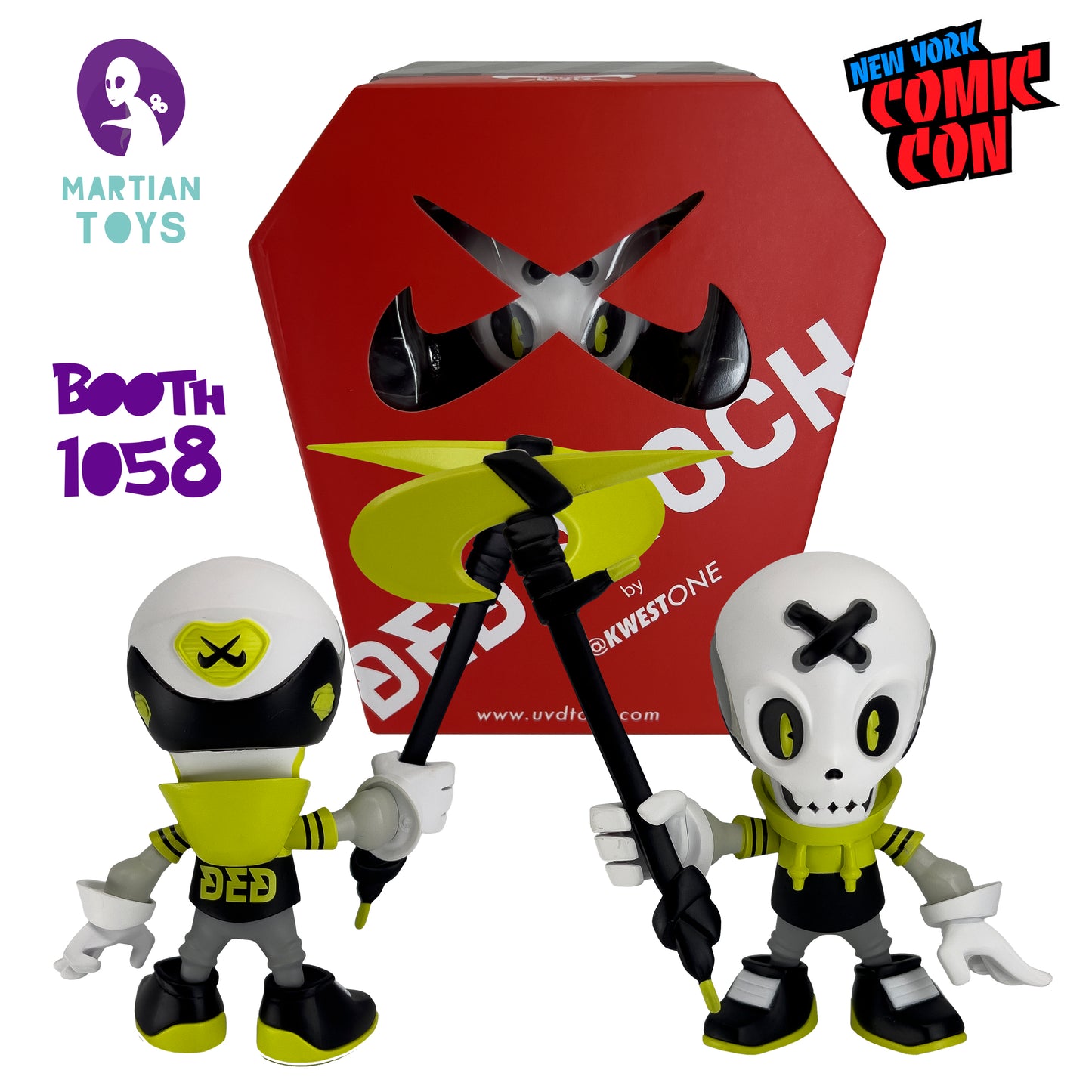 Ded Stock: VOLT by KwestOne x UVDToys - Martian Exclusive