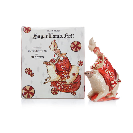 Sugar Lamb, Go!  (White edition) by Brandi Milne