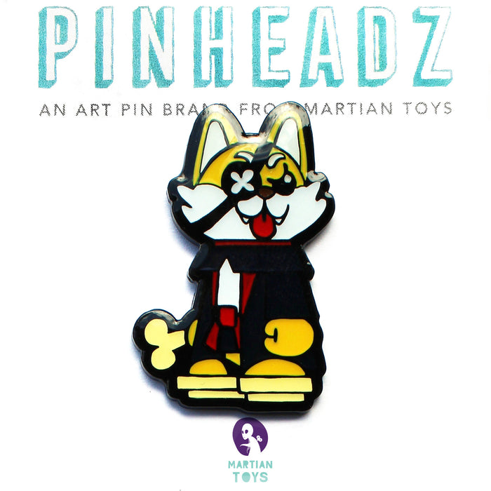 PinHeadz - Javier Jimenez - Stick Up Wolf Pin