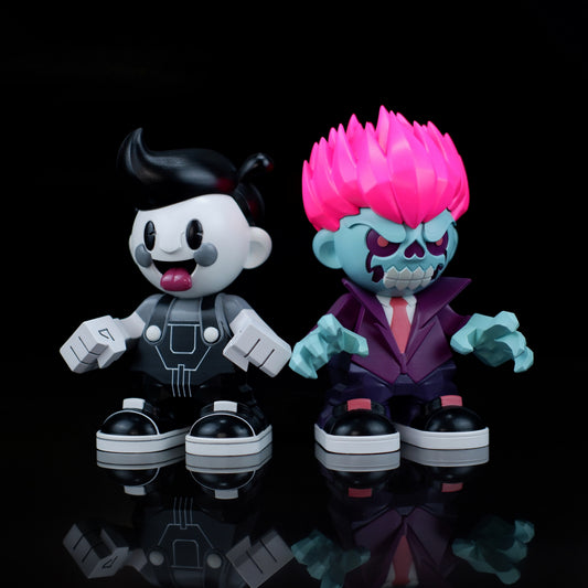 Kid Happy & Skullface by RLux Customs