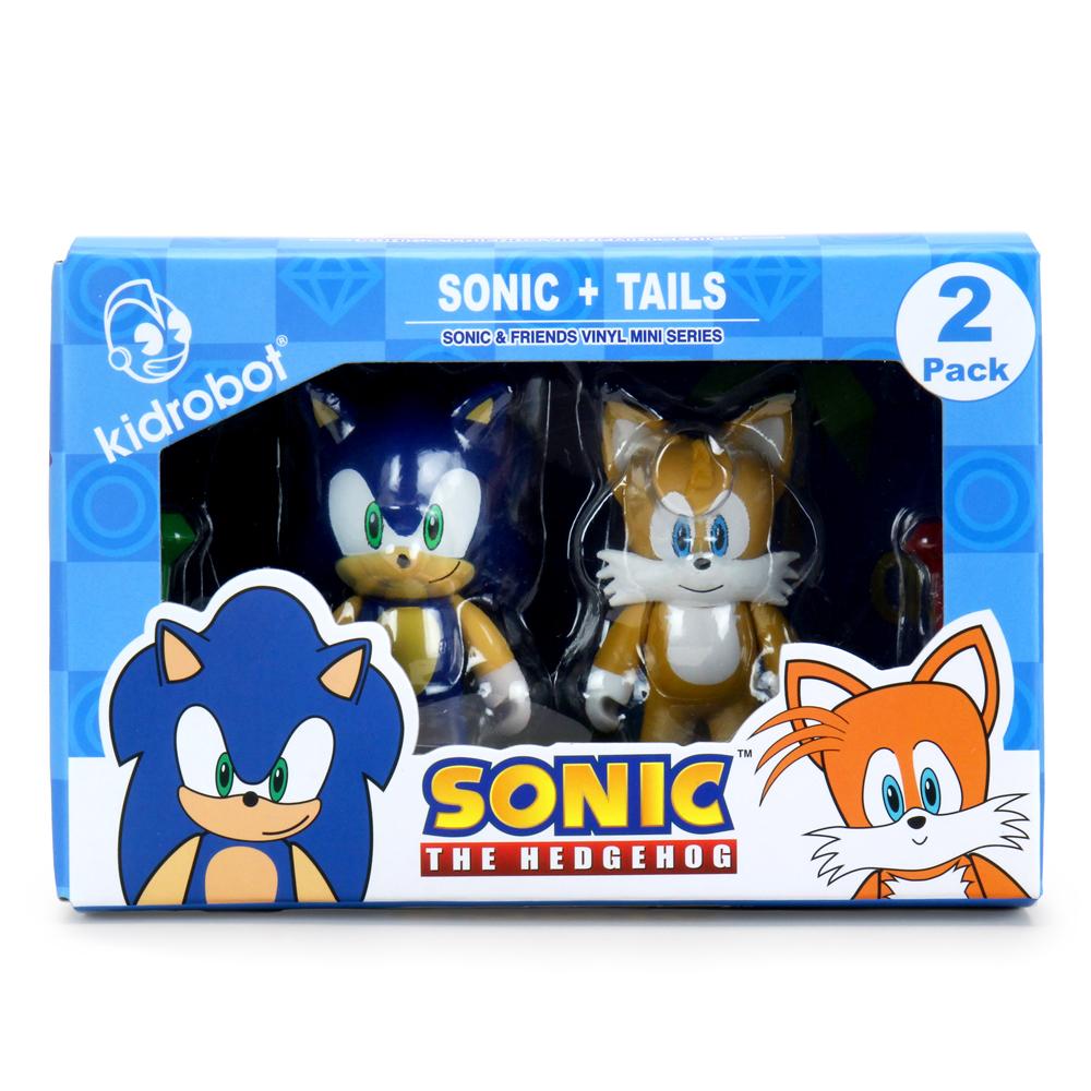 Sonic the Hedgehog 3" Vinyl Figures - Sonic & Tails 2-Pack