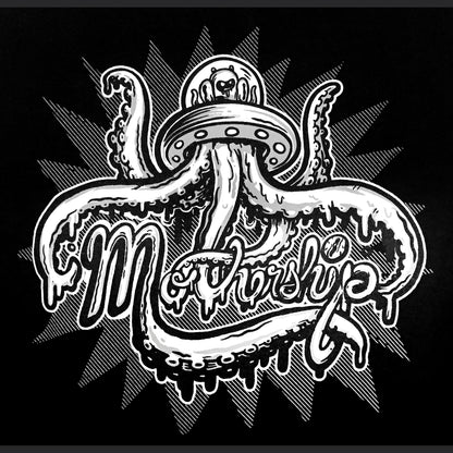 Mothership Toy Gallery Hooded Long Sleeve Shirt
