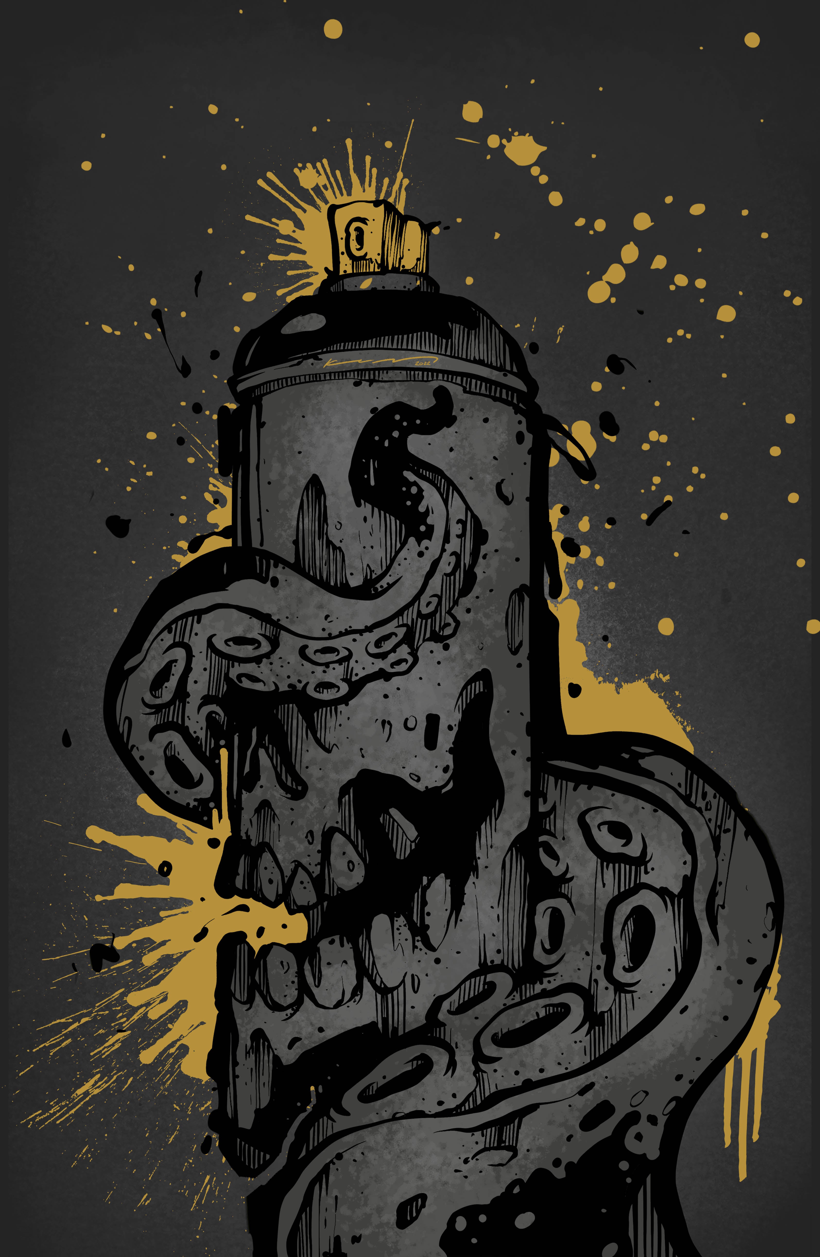 HYDRA Mad Spraycan Mutant by Mr.Kumkum x Jeremy MadL x Martian Toys