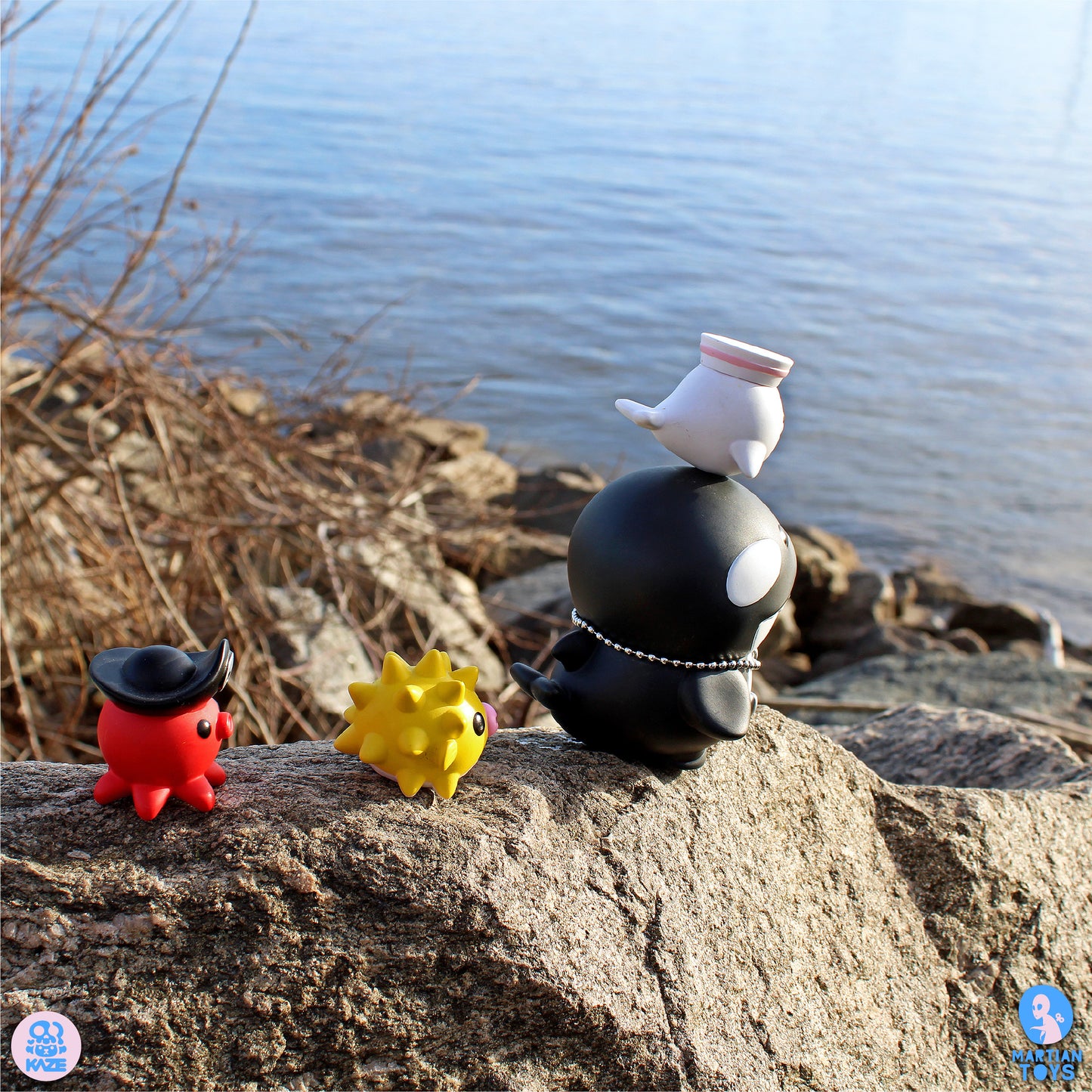 Orca & Friends OG by Kaze Tee  x  Martian Toys