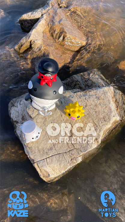 Orca & Friends OG by Kaze Tee  x  Martian Toys