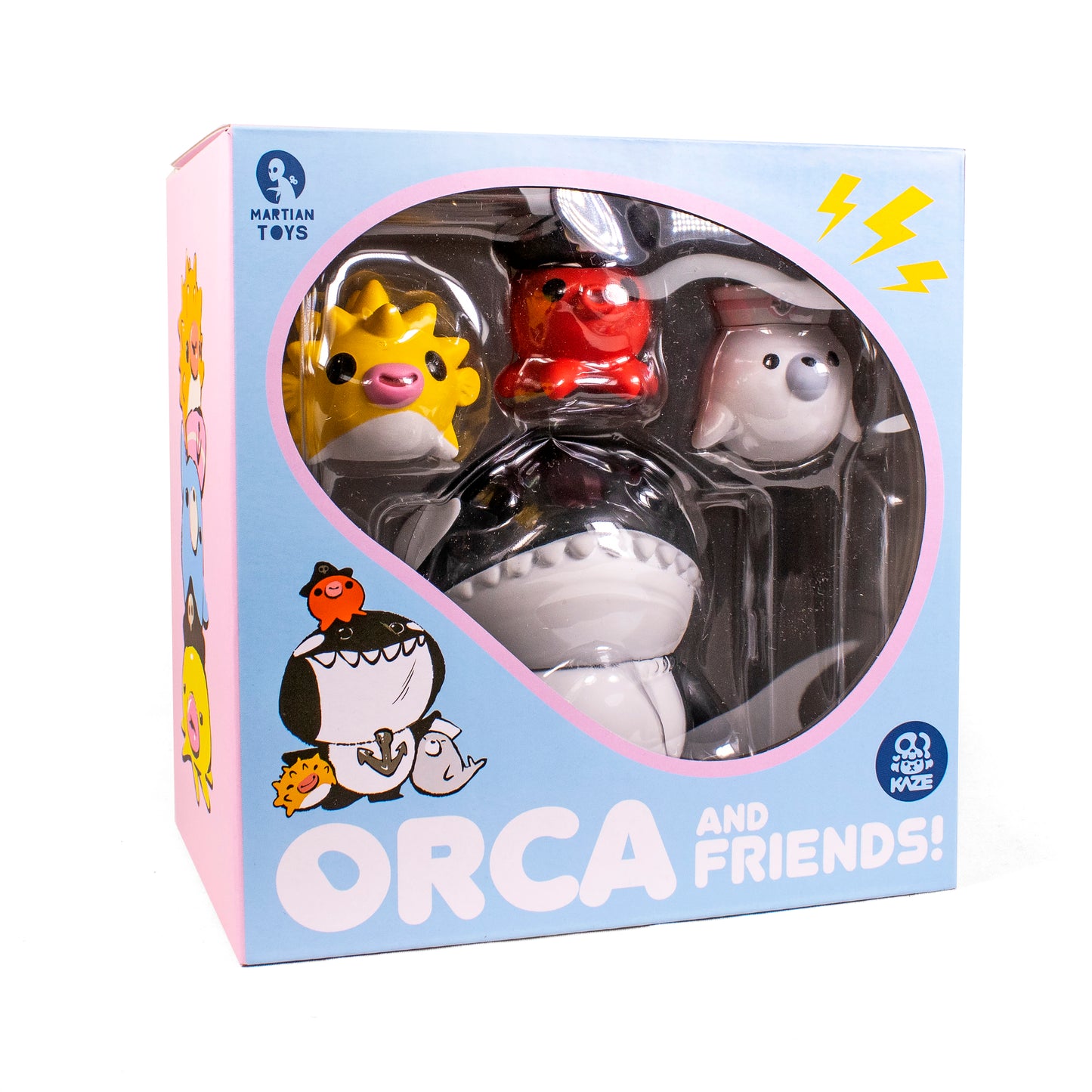 Orca & Friends OG by Kaze Tee  x  Martian Toys