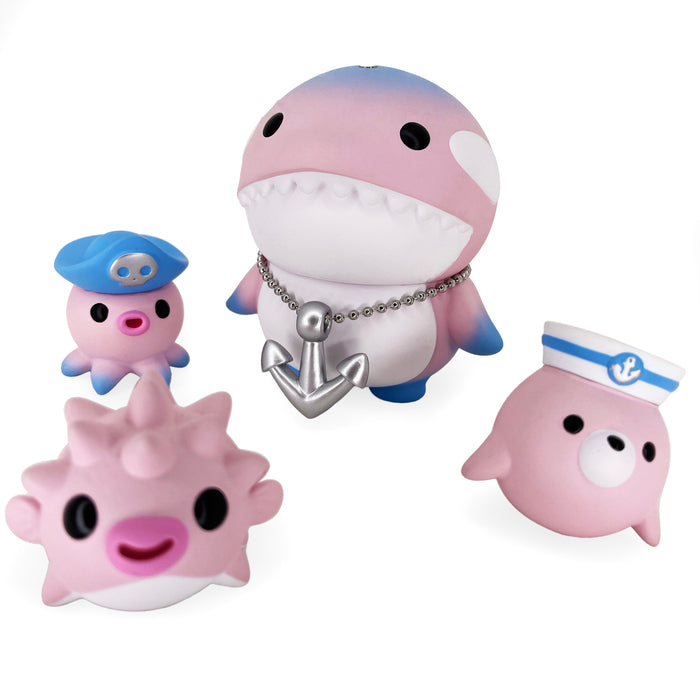 Orca & Friends PINK by Kaze Tee  x  Martian Toys