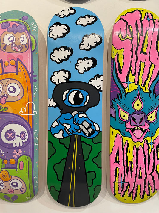 Deck the Halls - Bobby Hunter - "End of the Road" - Skatedeck