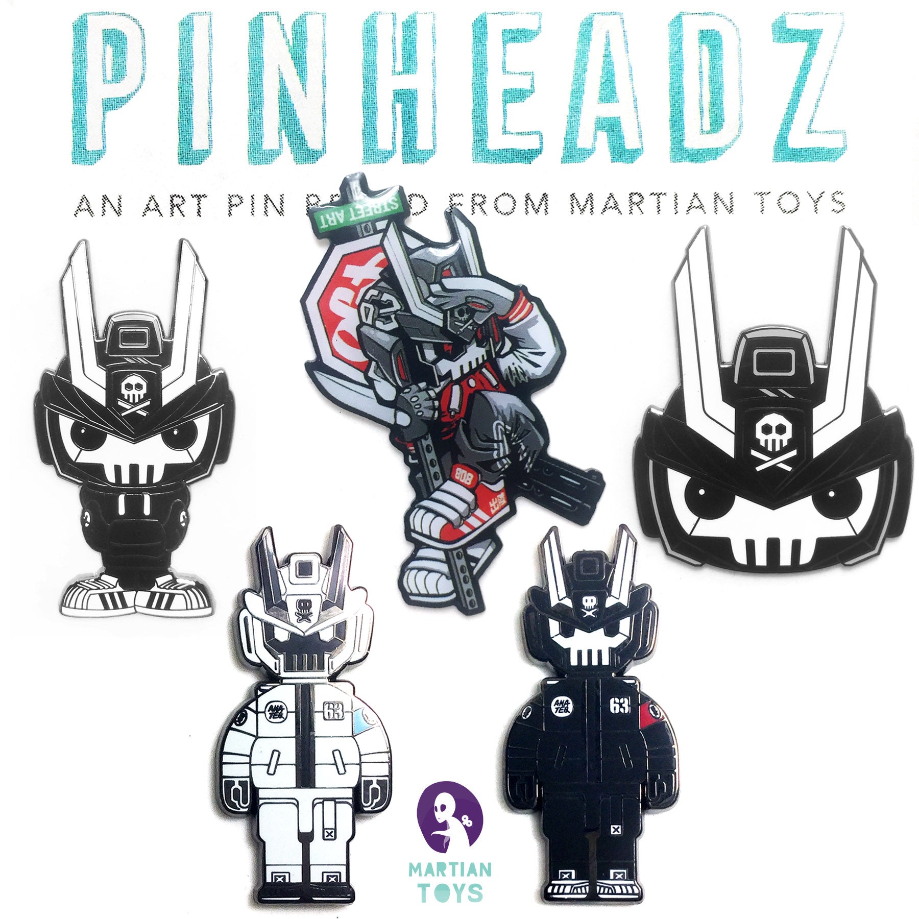 Quiccs Pins 2nd Wave! — Martian Toys