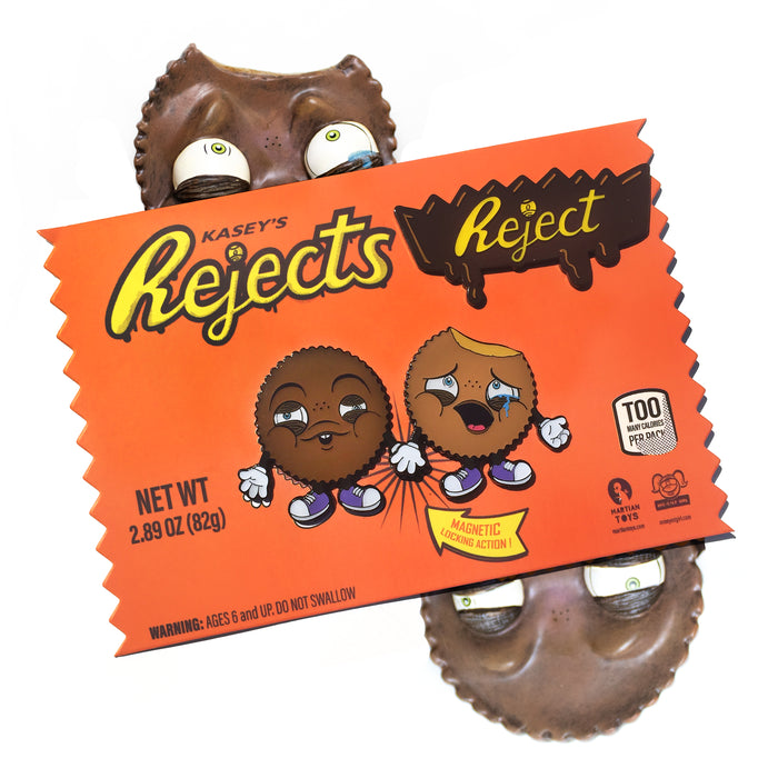 REJECTS 3Pack Enamel Pin Set! by  One Eyed Girl  x  Martian Toys