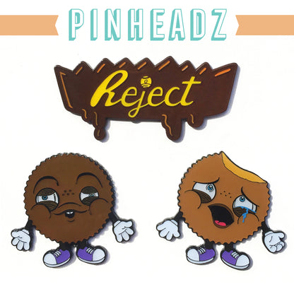 PinHeadz - One Eyed Girl - REJECTS Pin Set