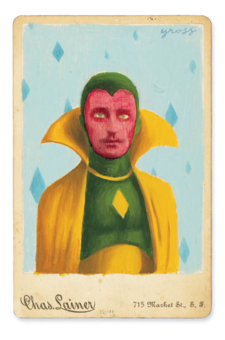 Book - Now and Then: The Cabinet Card Paintings of Alex Gross