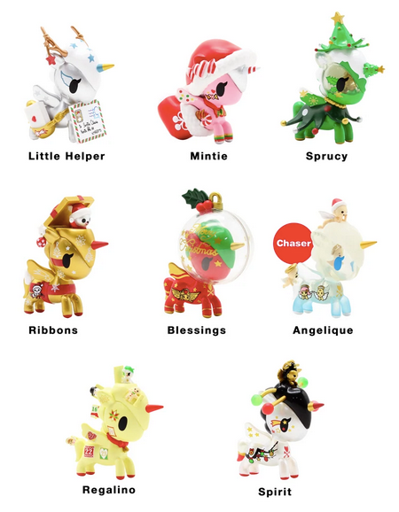 Holiday Unicorno Series 3 Blind Box by TokiDoki