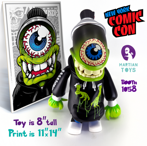 Cyclops Can by Pitch Grim x Mad Toy Design x Martian Toys
