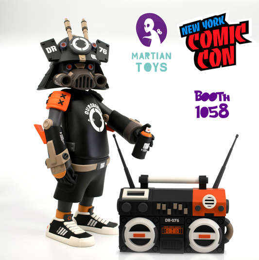 Dekai DR76: OG Black by Dragon76 x Martian Toys
