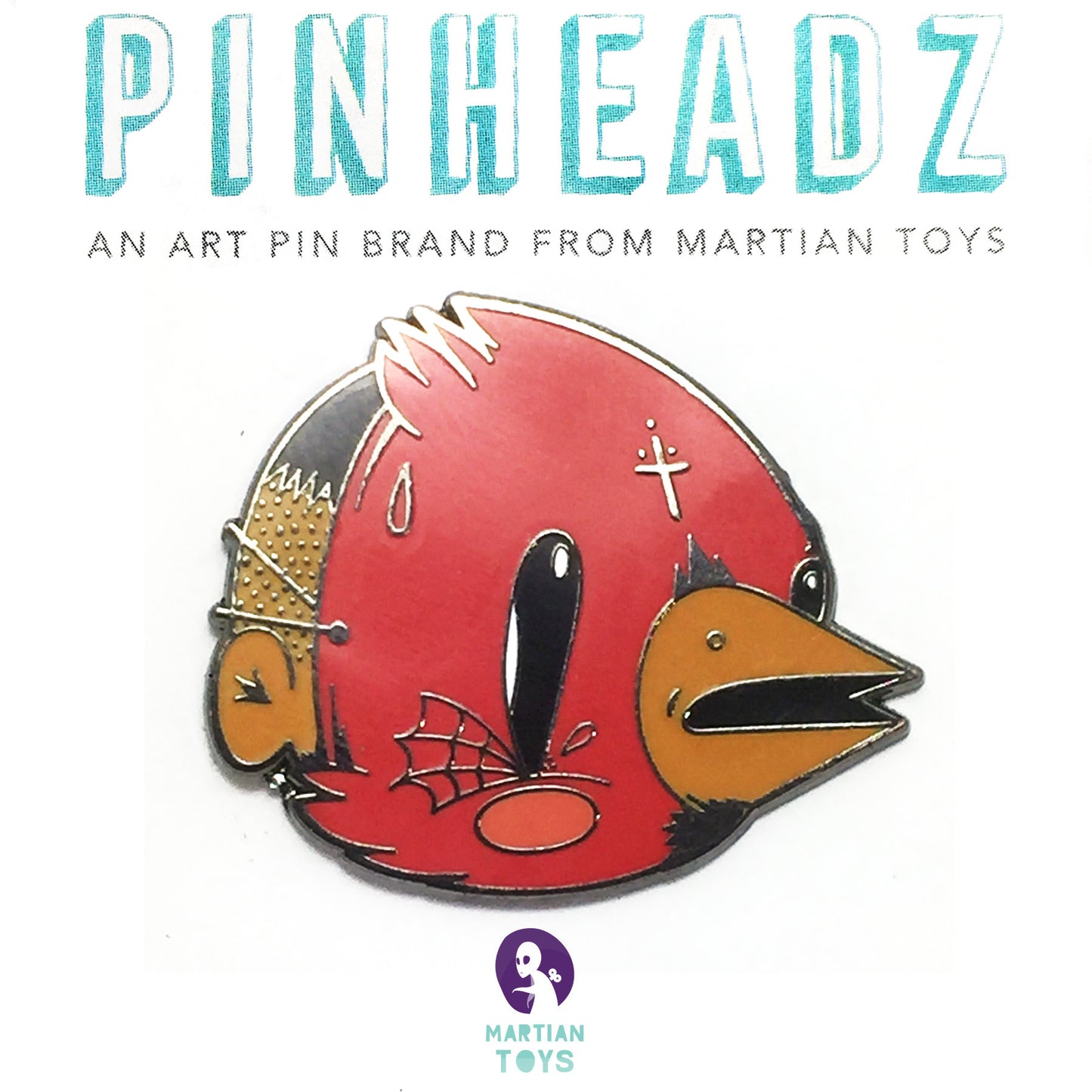 PinHeadz - Sentrock - Red Bird Pin