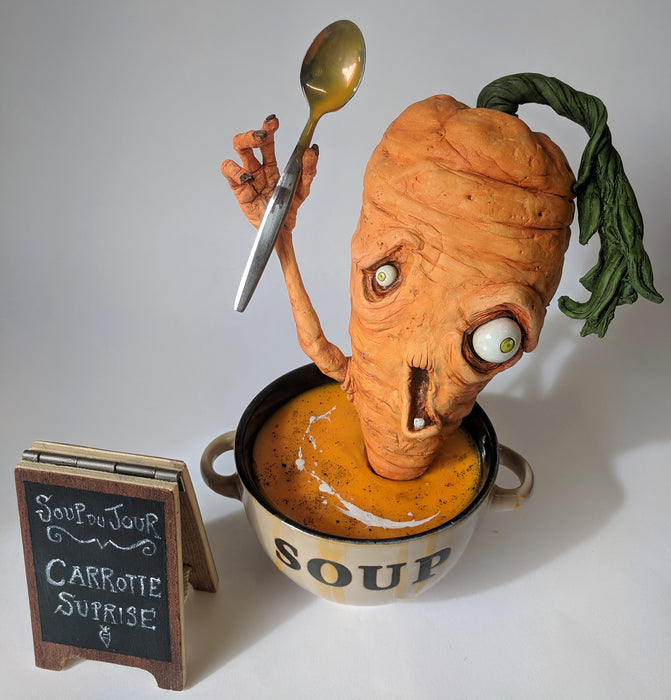 Imaginary Menagerie - Soup of the Day: Carrot Surprise!!