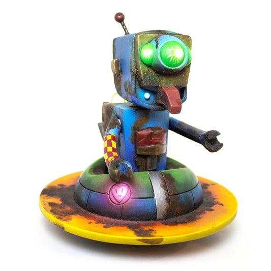 Yeti vs Alien  -  Ric Strohmeyer