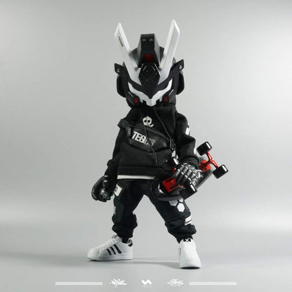 1:8 TEQ63 ACTION FIGURES 8" 2GO Series #1 OG Black + Ghost White by JT Studio x Quiccs