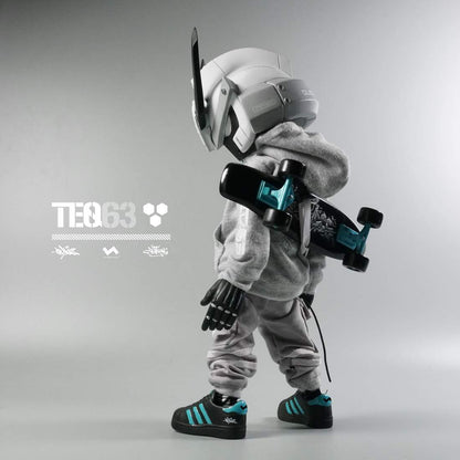 1:8 TEQ63 ACTION FIGURES 8" 2GO Series #1 OG Black + Ghost White by JT Studio x Quiccs