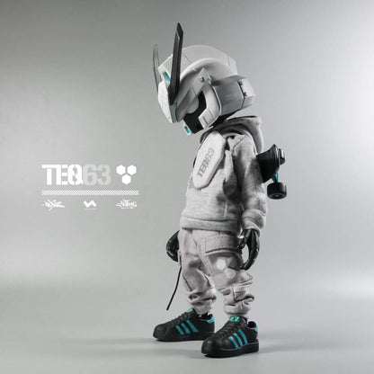 1:8 TEQ63 ACTION FIGURES 8" 2GO Series #1 OG Black + Ghost White by JT Studio x Quiccs