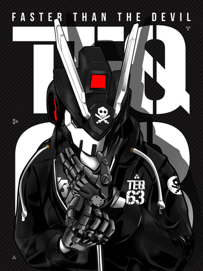 GOK, Mariko, Teq63 Artist Prints by QUICCS