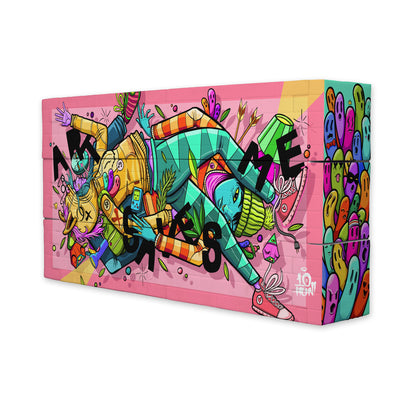 BLOCKBUSTERZ - a Vinyl Mural Wall Set - 6 Piece by Ten Hundred x Martian Toys