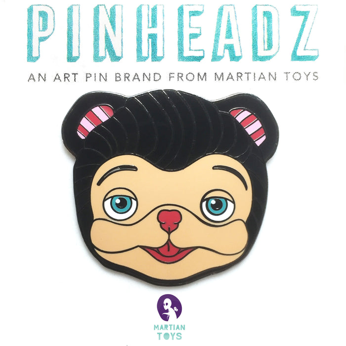 PinHeadz - Geoffrey Gersten - Bear Head Pin