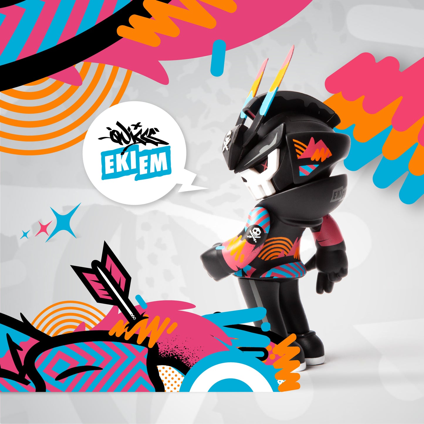 TEQ13M a TEQ63 6inch Figure by Ekiem x Quiccs x Martian Toys