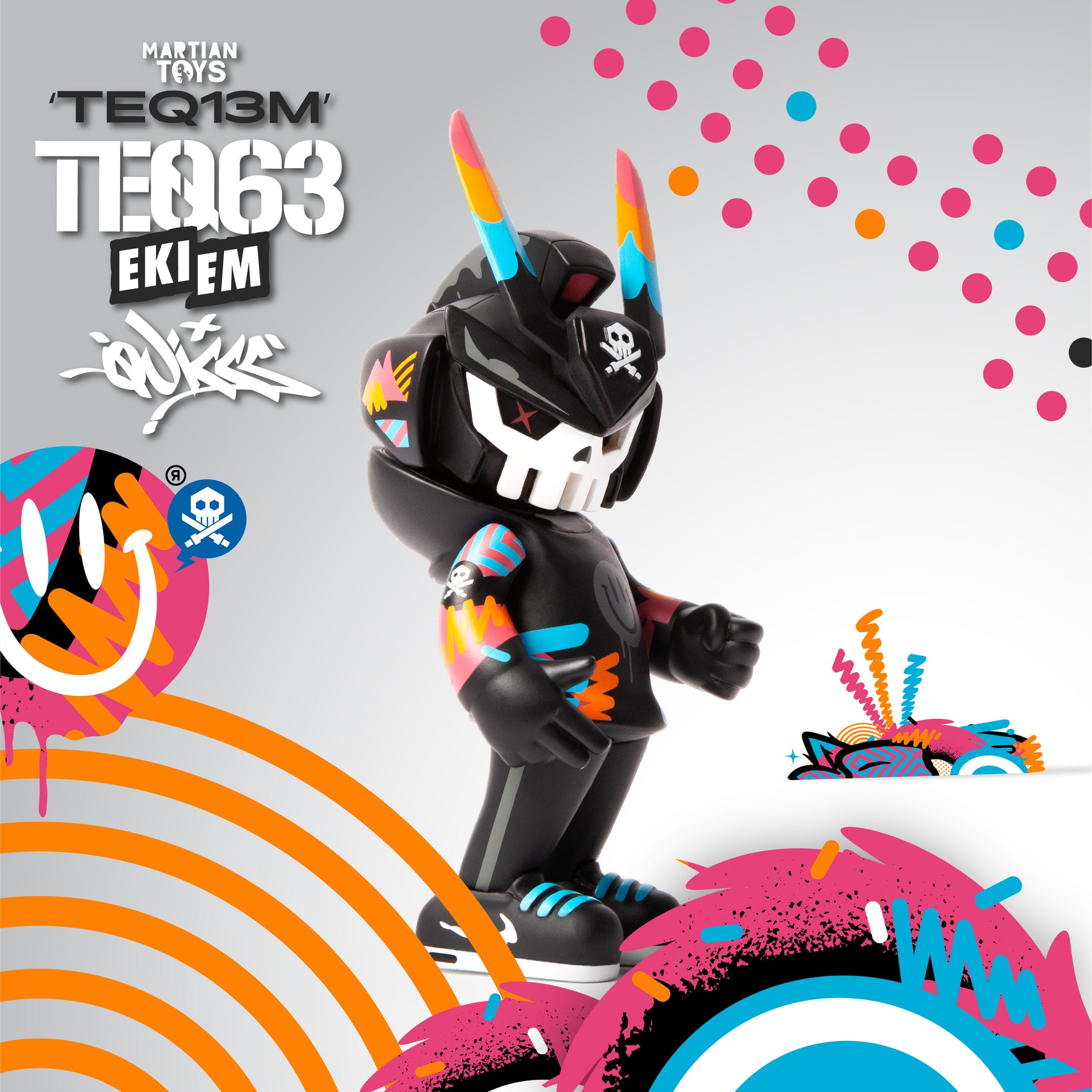 TEQ13M a TEQ63 6inch Figure by Ekiem x Quiccs x Martian Toys