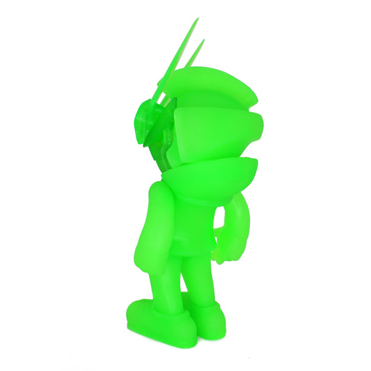 BORAX Teq63 Green GID Blank by Quiccs  x  Martian Toys