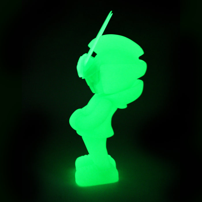 BORAX Teq63 Green GID Blank by Quiccs  x  Martian Toys