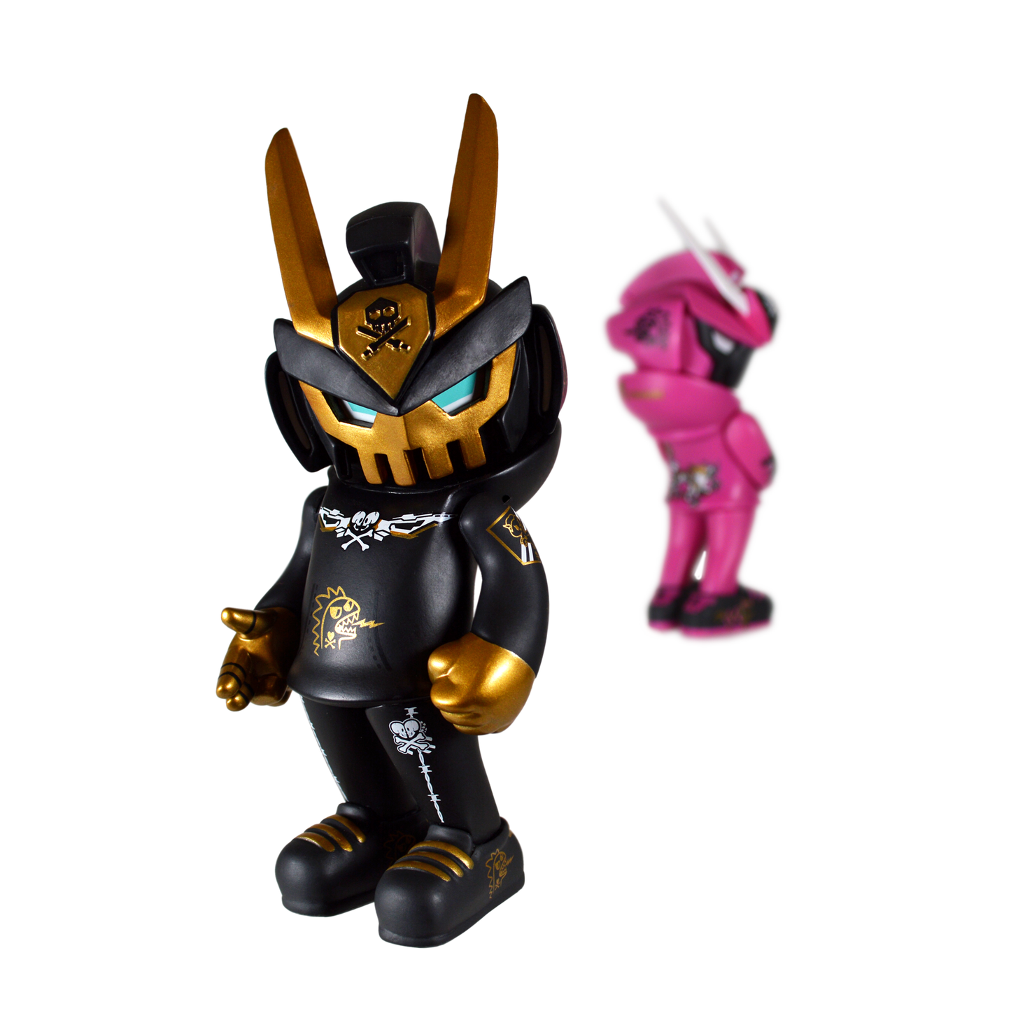 TKDKTEQ: Black Tiger & Pink Orchid Edition by Simone Legno x Quiccs x tokidoki x Martian Toys (SHIPPING NOW)