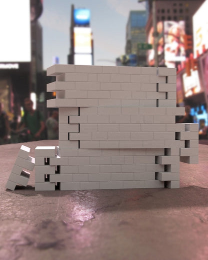 BLOCKBUSTERZ - a Vinyl Mural Wall Set - 6 Piece by Ten Hundred x Martian Toys