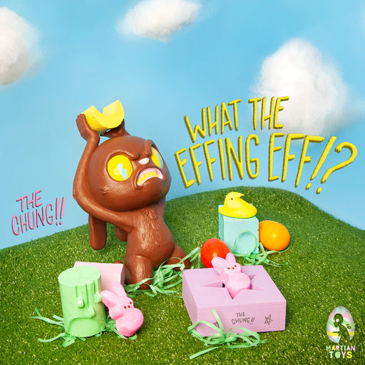 What the Effing Eff - MILK CHOCOLATE BUNNY by David Chung x Martian Toys