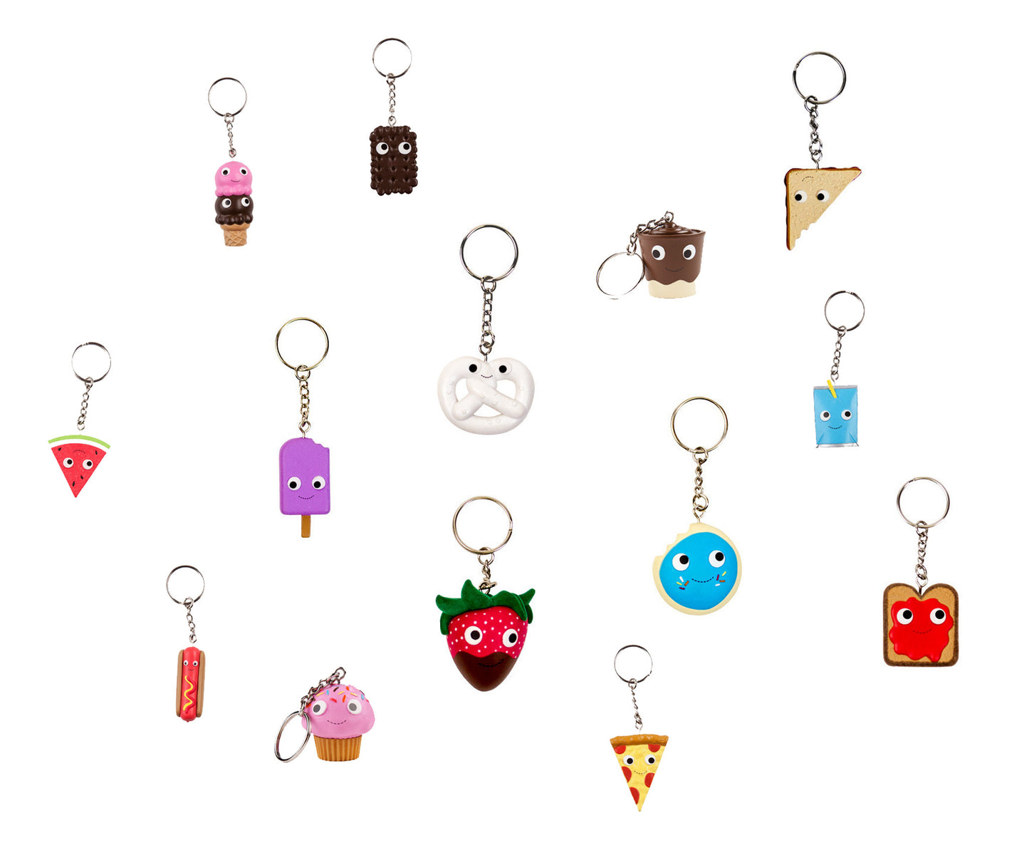 YUMMY WORLD Keychains Assorted