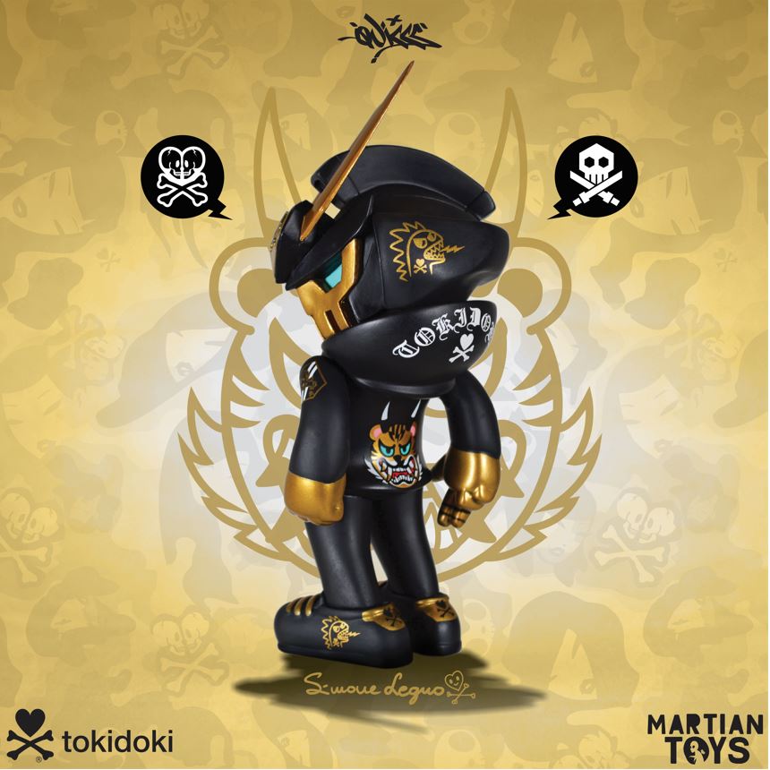 TKDKTEQ: Black Tiger & Pink Orchid Edition by Simone Legno x Quiccs x tokidoki x Martian Toys (SHIPPING NOW)