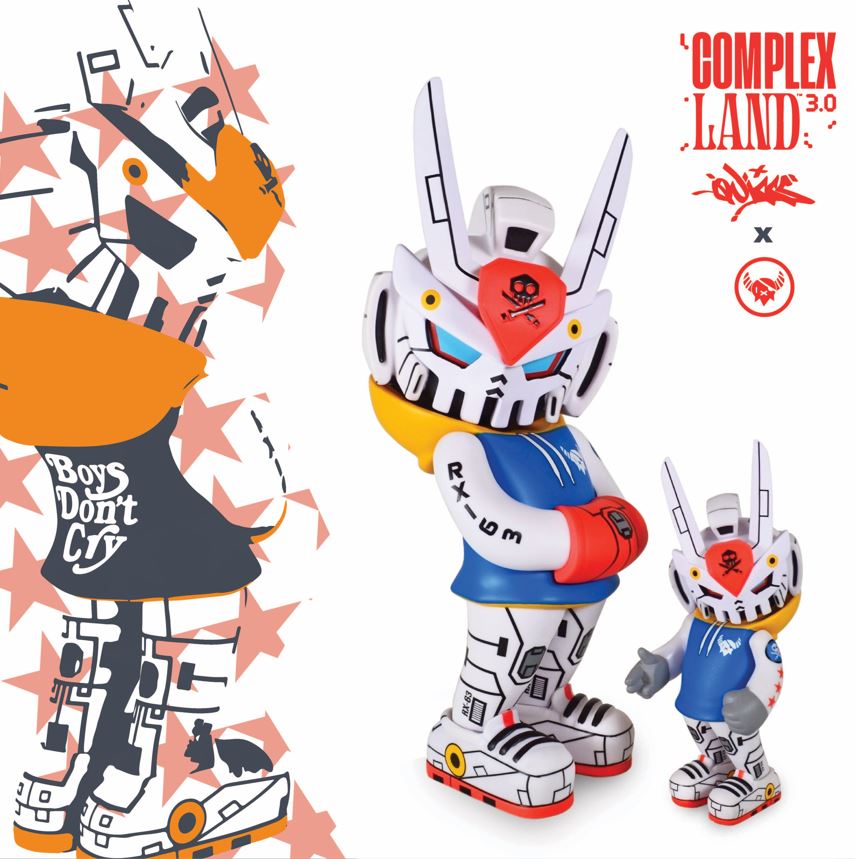 Boys To Cry MEGATEQ 12" Artist Series  by  Nakanari x  Quiccs  x  Martian Toys