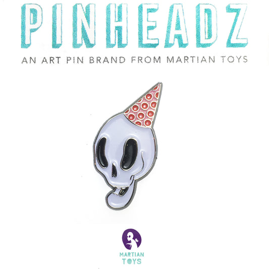 PinHeadz - Gretchen Lewis - Noodle Skull Pin