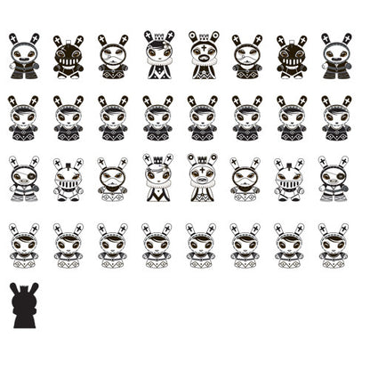 Dunny: Shah Mat Chess Series 2pc Blind Box