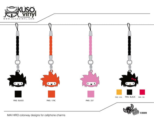 Mai Hiro Bell Straps by Nakanari x Kuso Vinyl