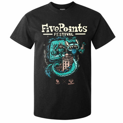 5 Points Fest Shirt by NateBear x Martian Toys