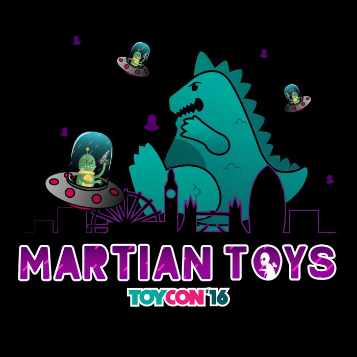 Martian Toys | ToyCon UK '16 T-shirt - limited supplies