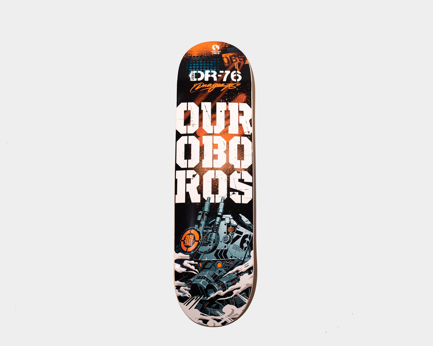 Dekai DR76 Skatedecks by Dragon76 x  Martian Toys